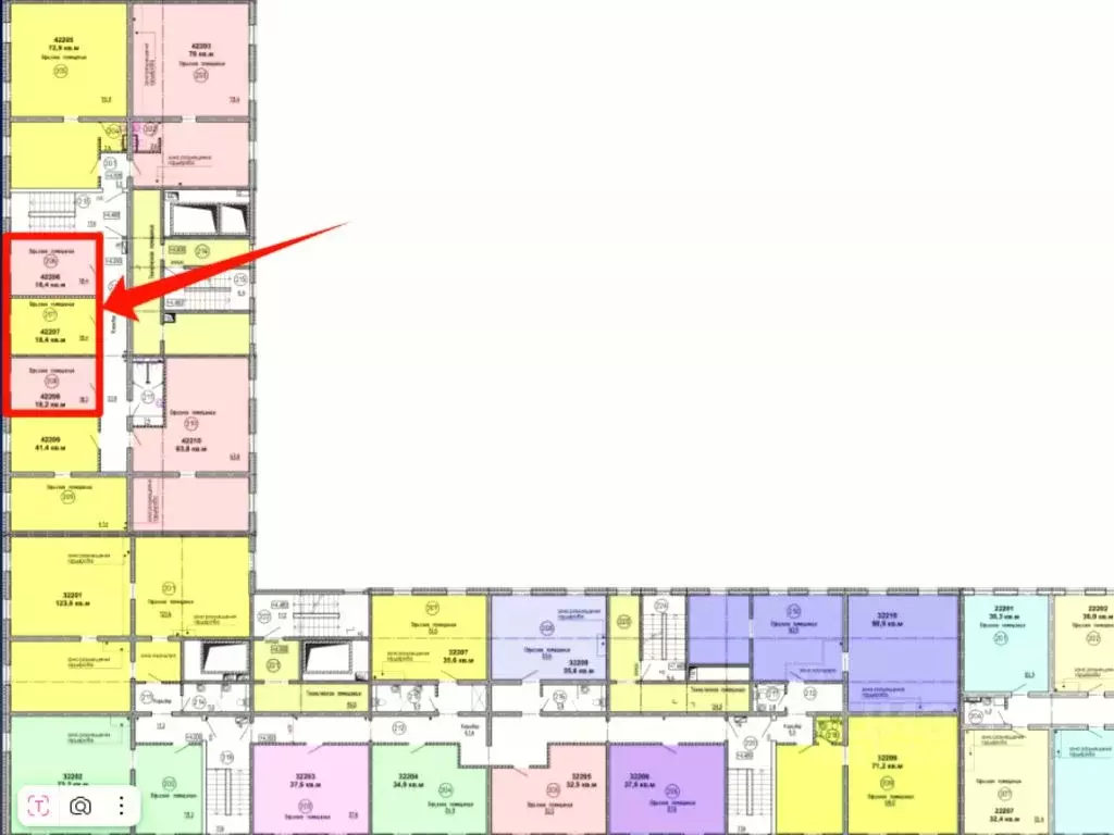 Офис в Пензенская область, Пенза ул. Яшиной, 10 (18 м) - Фото 2