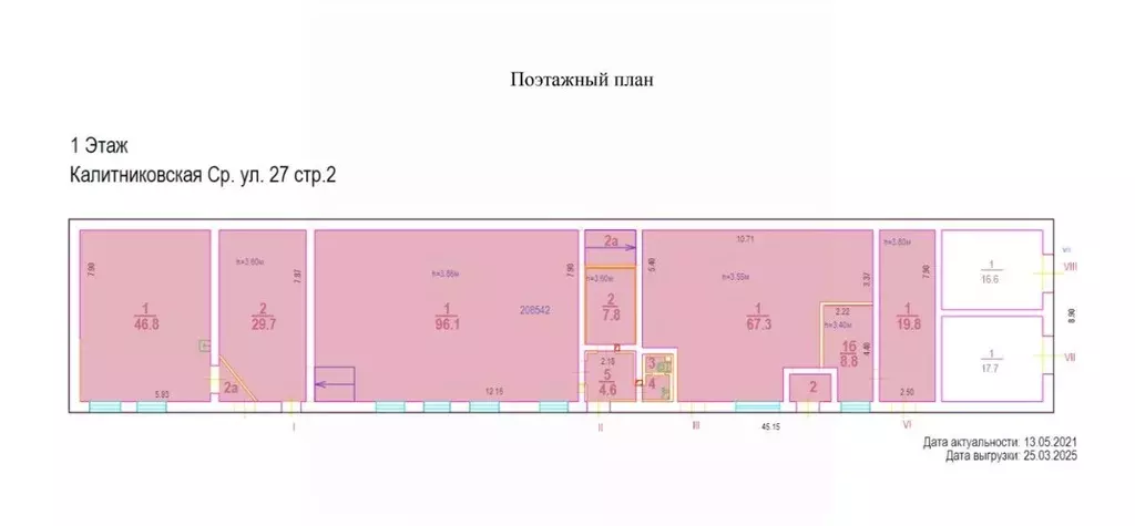 Помещение свободного назначения в Москва Средняя Калитниковская ул., ... - Фото 2