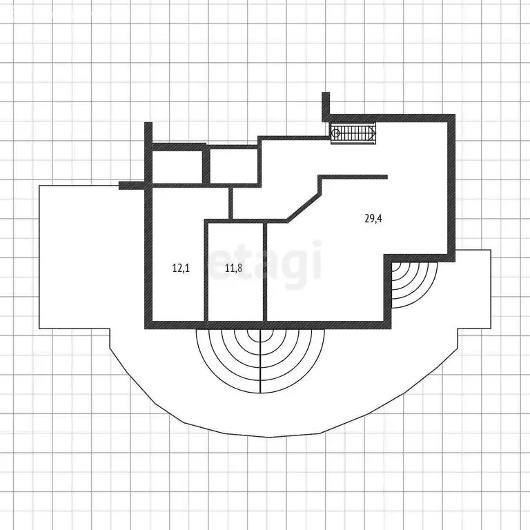 5-комнатная квартира: Белгород, улица Костюкова, 36Б (522 м) - Фото 2