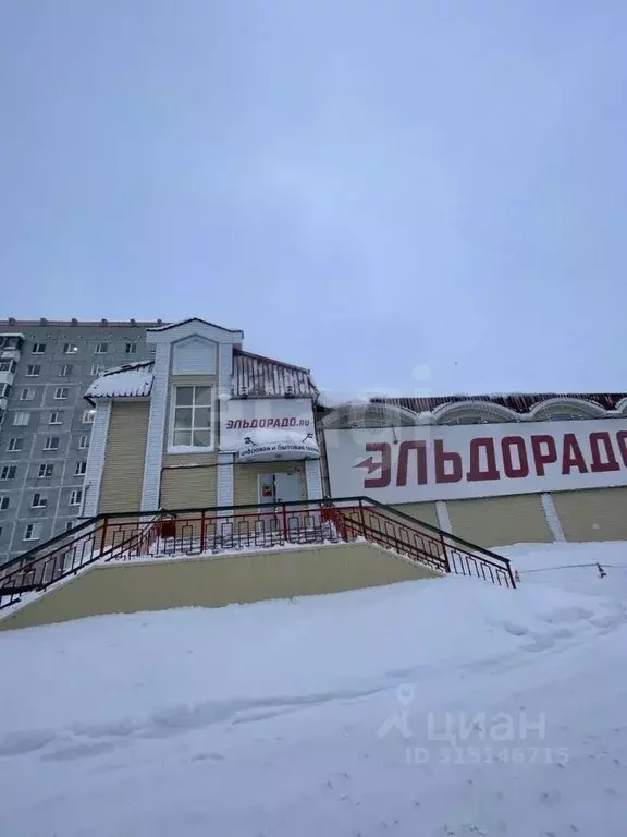 Торговая площадь в Коми, Усинск Молодежная ул., 2 (1617 м) - Фото 1