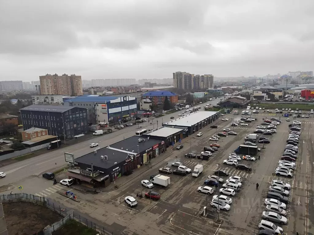 1-к кв. Краснодарский край, Краснодар Российская ул. (35.26 м) - Фото 2