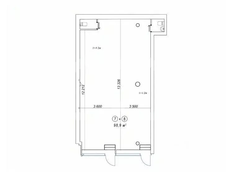 Помещение свободного назначения в Москва ул. Красная Пресня, 12 (99 м) - Фото 2