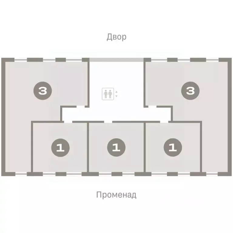 3-к кв. Омская область, Омск  (85.03 м) - Фото 2