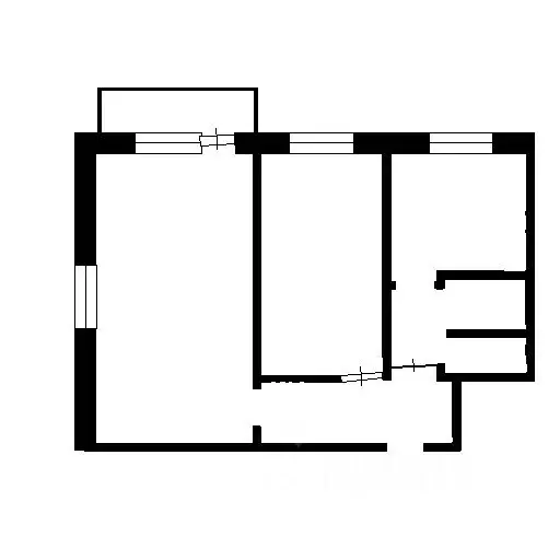 2-к кв. Тульская область, Тула ул. Мира, 19А (45.0 м) - Фото 1