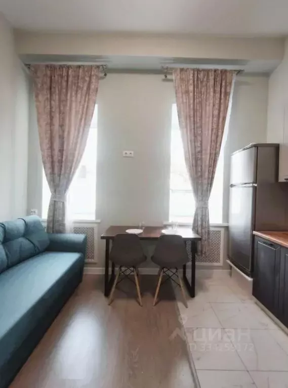 Студия Москва ул. 2-я Энтузиастов, 5к39 (27.0 м) - Фото 2