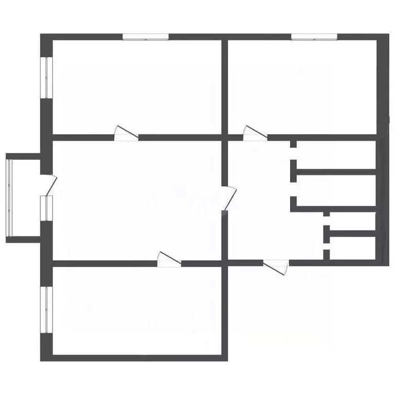 3-к кв. Кемеровская область, Кемерово ул. Дарвина, 2 (71.8 м) - Фото 2