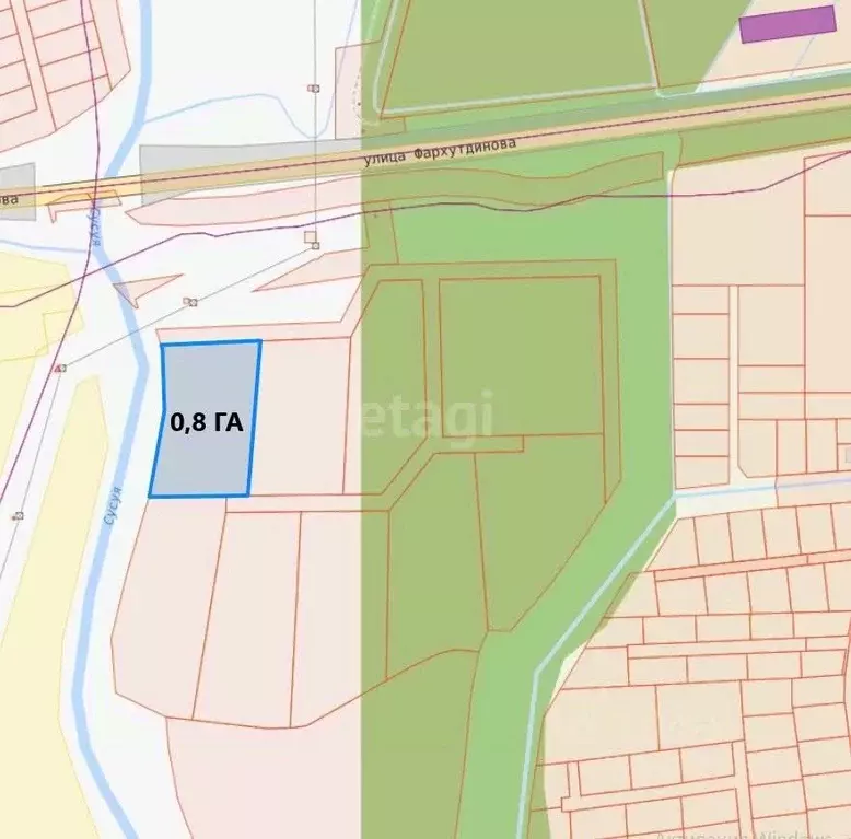 Участок в Сахалинская область, Южно-Сахалинск ул. Имени И.П. ... - Фото 1