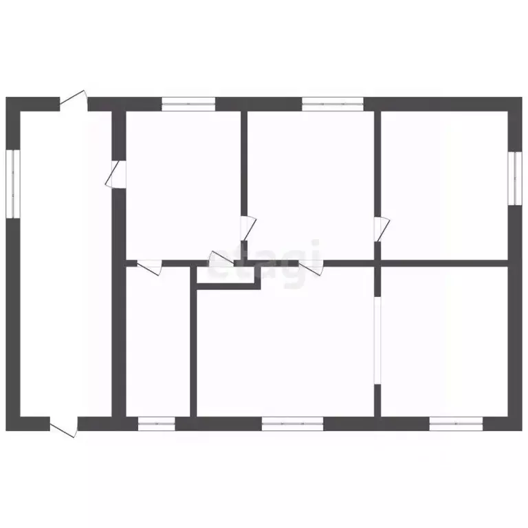 Дом в Кемеровская область, Прокопьевск Путейская ул., 70 (56 м) - Фото 2