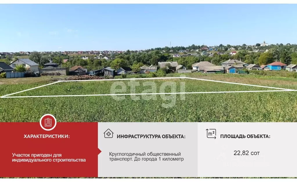 Участок в Белгородская область, Губкинский городской округ, с. Теплый ... - Фото 1
