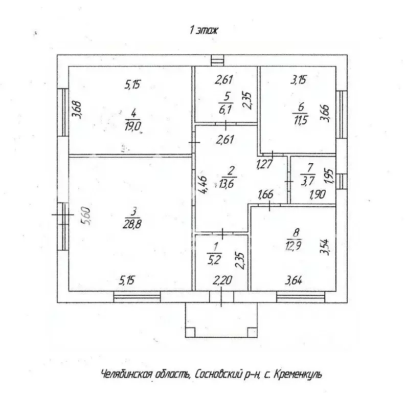 Дом в Челябинская область, Сосновский муниципальный округ, с. ... - Фото 1
