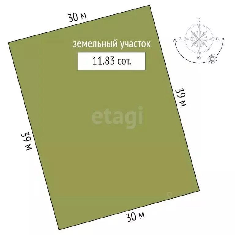 Участок в Брянская область, Брянский район, Новодарковичское с/пос, д. ... - Фото 2