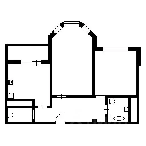 2-к кв. Московская область, Котельники ул. Кузьминская, 7 (63.7 м) - Фото 2