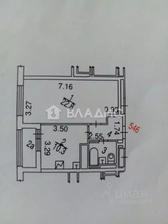1-к кв. Москва ул. Нижняя Хохловка, 8 (40.1 м) - Фото 1