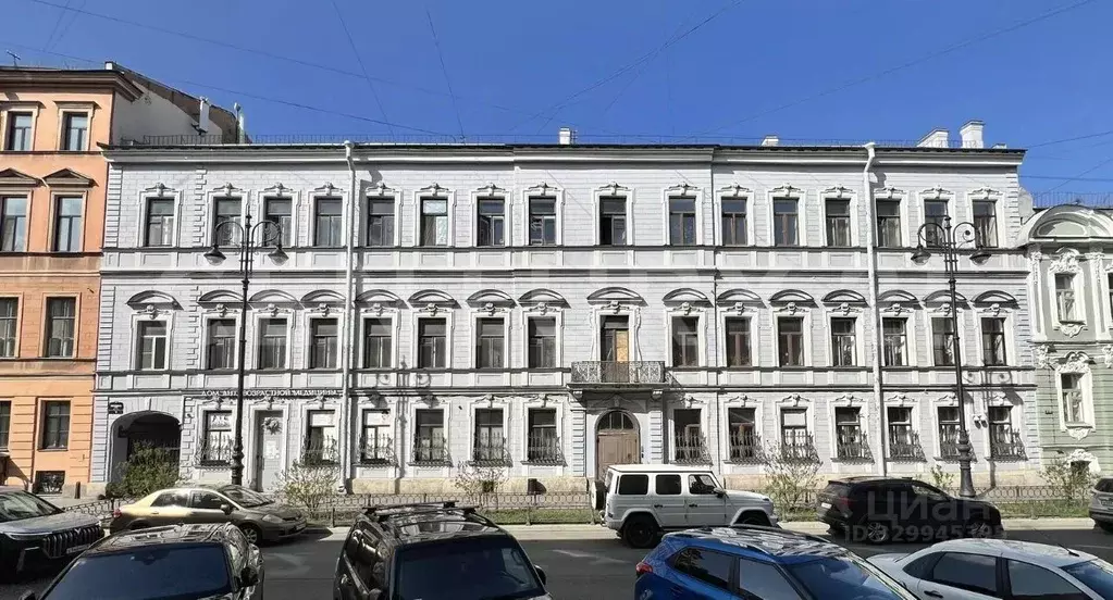 2-к кв. Санкт-Петербург Моховая ул., 5 (91.0 м) - Фото 1
