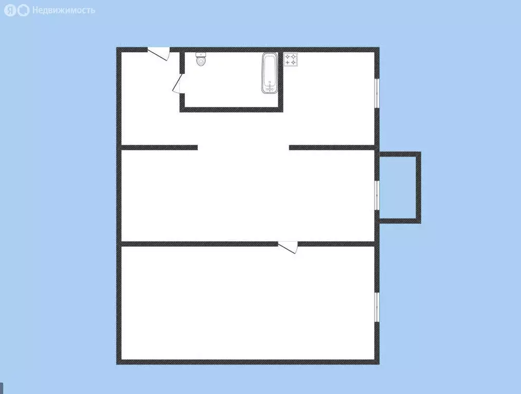 2-комнатная квартира: Ангарск, 86-й квартал, 5 (44.7 м) - Фото 1
