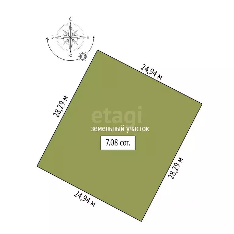 Участок в Амурская область, Благовещенск 5-я Стройка мкр, пер. 2-й ... - Фото 1