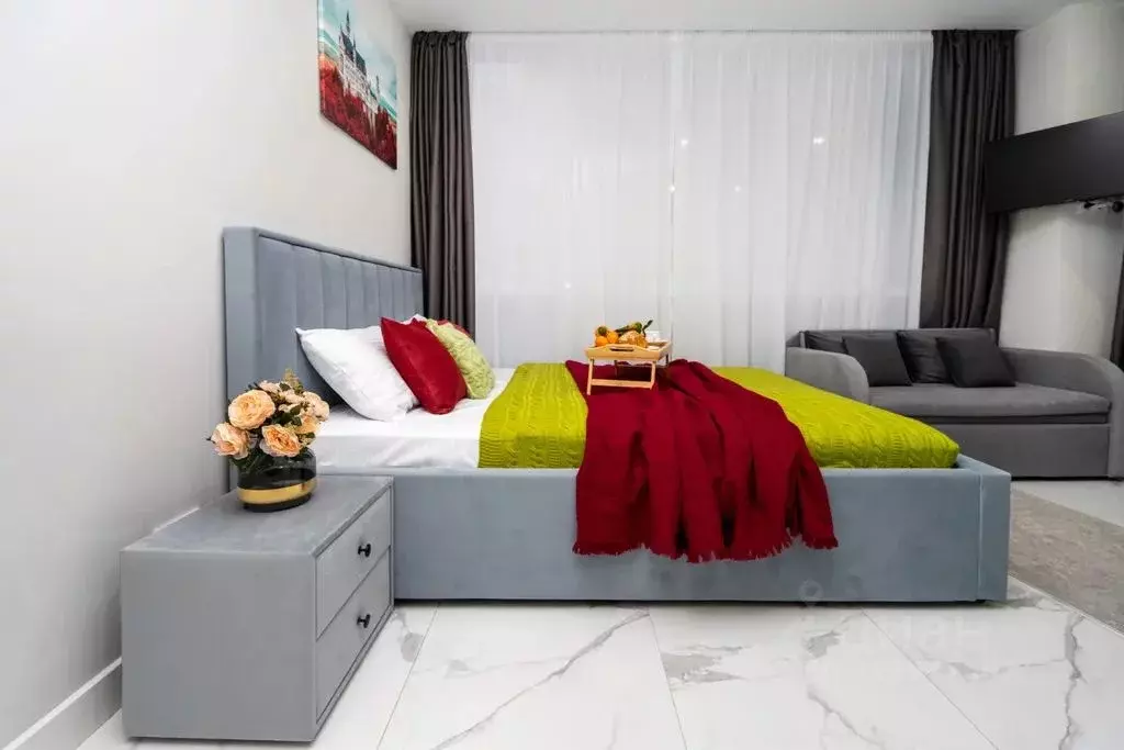 1-к кв. Краснодарский край, Сочи Центральный мкр, ул. Навагинская, 11Б ... - Фото 1