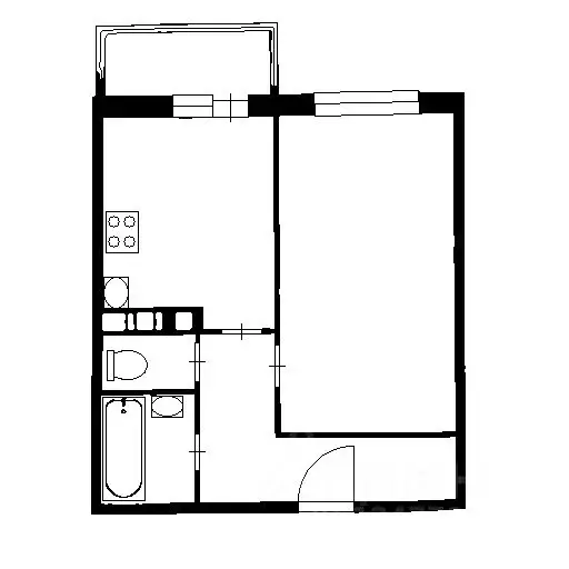 1-к кв. Санкт-Петербург, Санкт-Петербург, Красное Село Гатчинское ш., ... - Фото 2