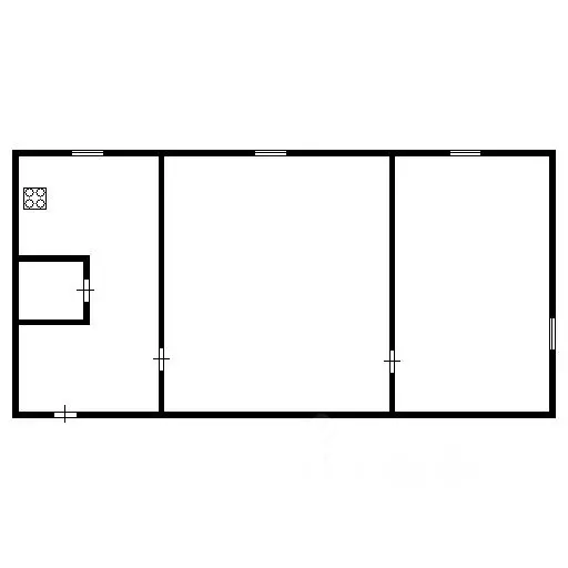 2-к кв. Удмуртия, Можга Можгинский район, Казанская ул., 10 (29.0 м) - Фото 2