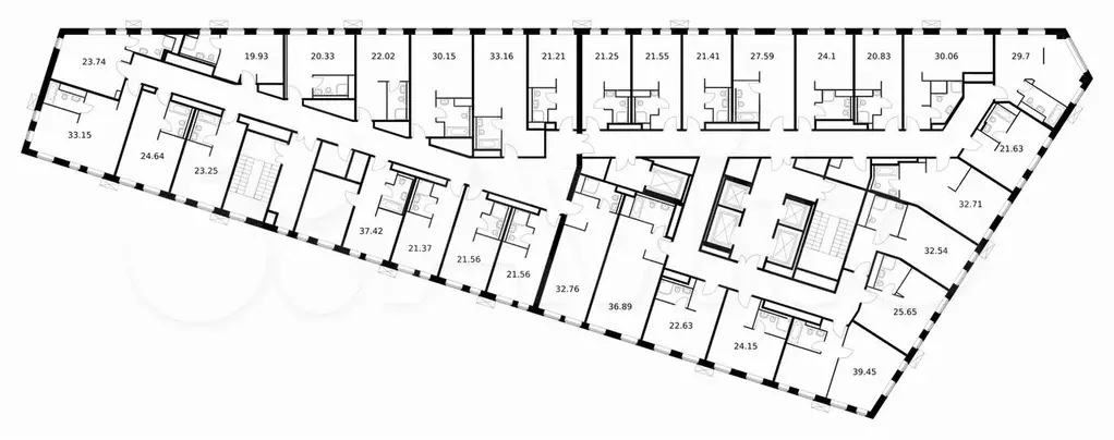 Апартаменты-студия, 21,6 м, 2/15 эт. - Фото 1