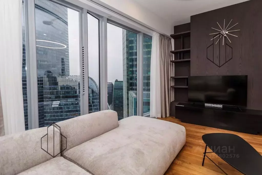 2-к кв. Москва 1-й Красногвардейский проезд, 21с1 (90.0 м) - Фото 2