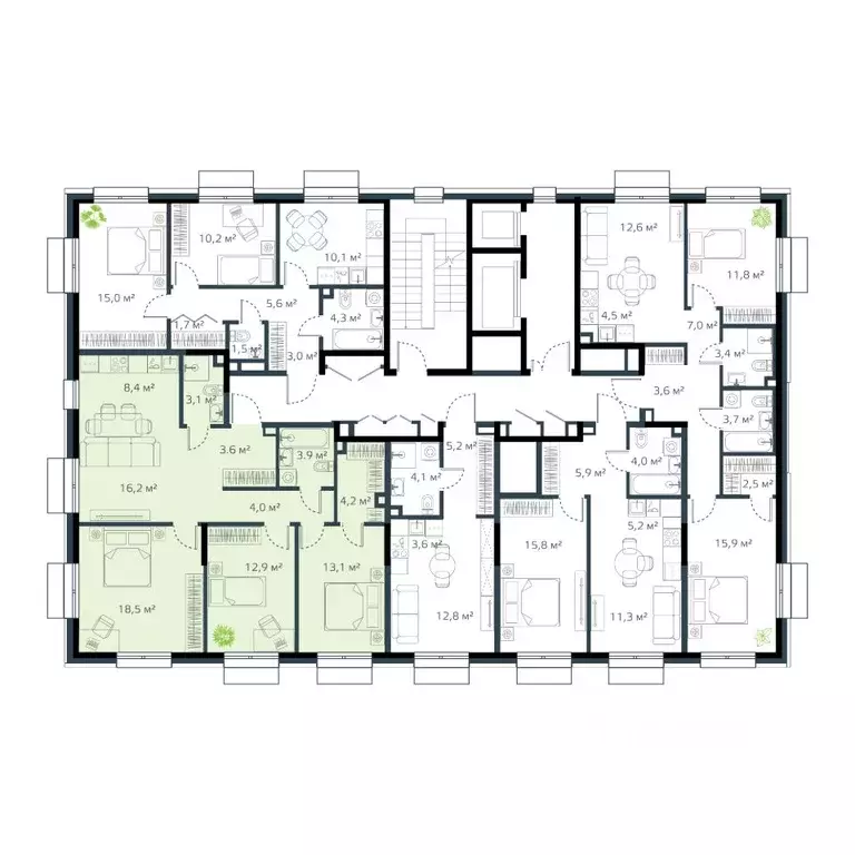 4-к кв. Приморский край, Владивосток Дом на Востоке жилой комплекс, ... - Фото 2