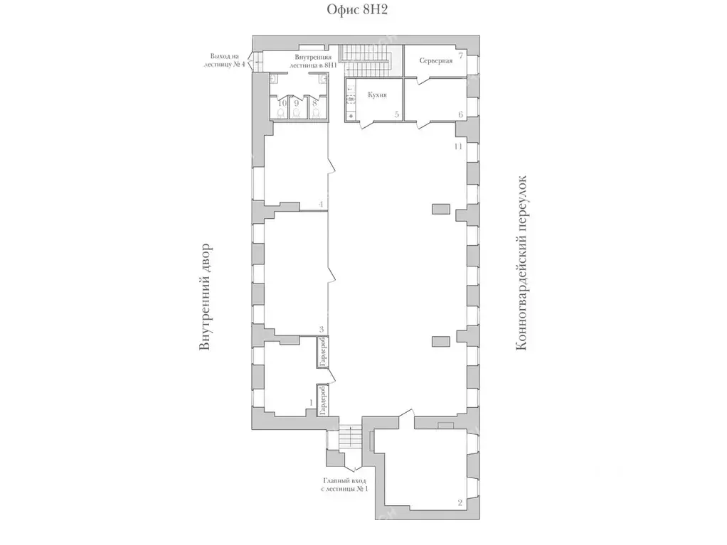 Офис в Санкт-Петербург ул. Якубовича, 24 (282 м) - Фото 2