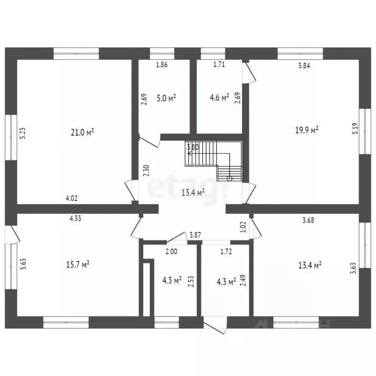 Дом в Ростовская область, Аксайский район, пос. Рассвет ул. Комарова ... - Фото 2