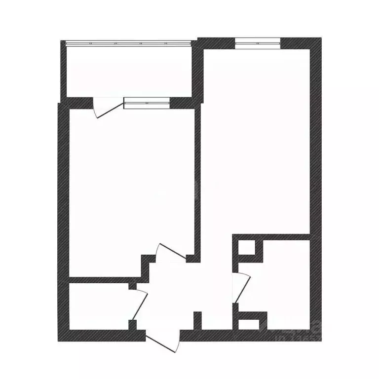 1-к кв. Иркутская область, Иркутск ул. Ивана Доронина, 9/1 (40.0 м) - Фото 2