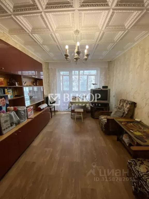 2-к кв. Ивановская область, Кохма ул. Октябрьская, 58 (48.0 м) - Фото 1
