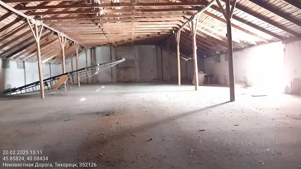 Склад в Краснодарский край, Тихорецк Новорождественское ш., 1 (5000 м) - Фото 2