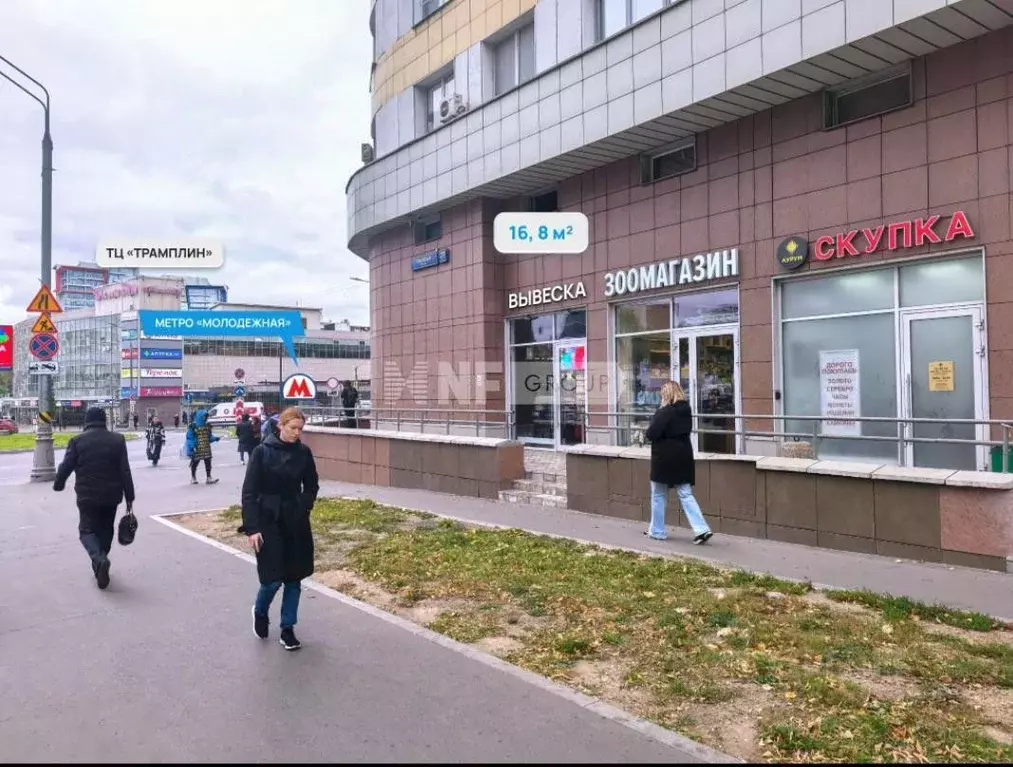 Помещение свободного назначения в Москва Ярцевская ул., 27к1 (17 м) - Фото 1