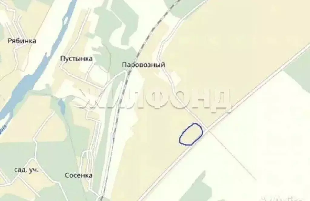 Участок в Новосибирская область, Тогучинский район, Ветеран СНТ 106 ... - Фото 0