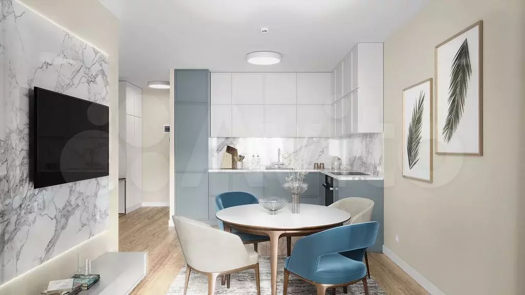 Квартира-студия, 24,5 м, 9/9 эт. - Фото 1