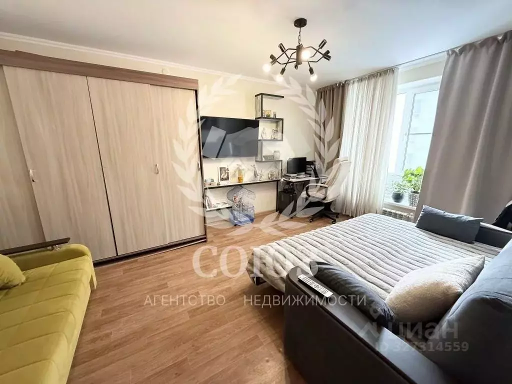 1-к кв. Калужская область, Калуга ул. Петра Тарасова, 29 (35.1 м) - Фото 1