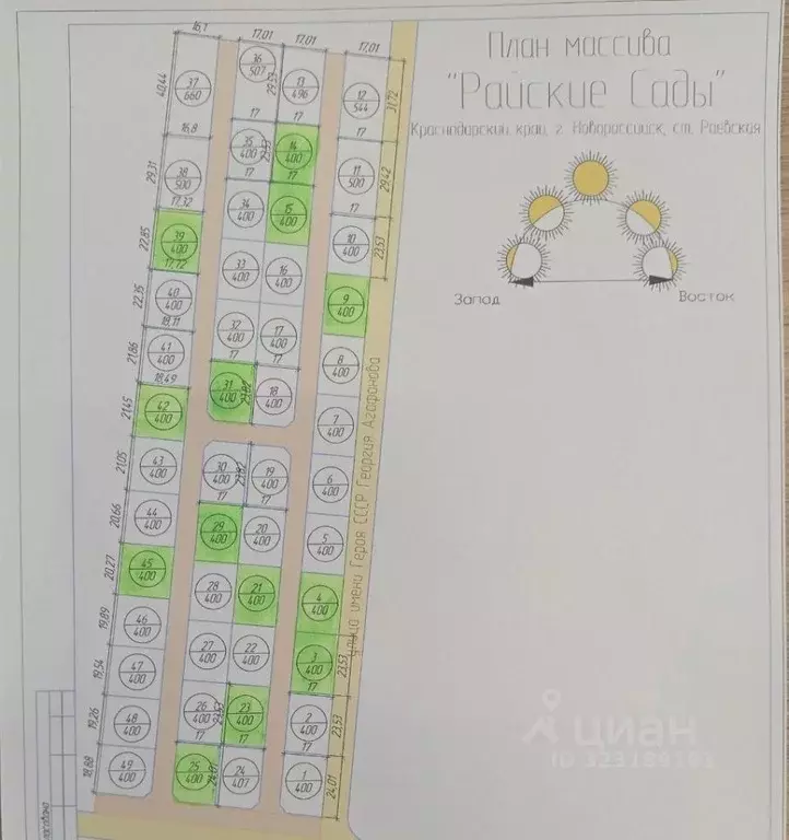 Участок в Краснодарский край, Новороссийск городской округ, Раевская ... - Фото 1