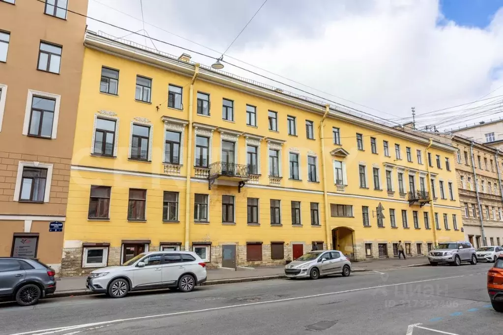 2-к кв. Санкт-Петербург Никольский пер., 7 (77.9 м) - Фото 0