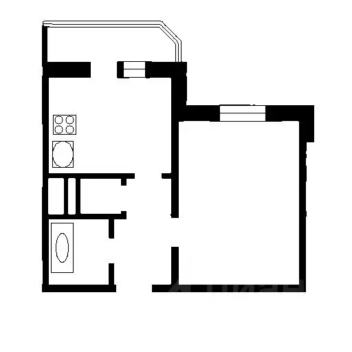 1-к кв. Москва Дмитровское ш., 169К3 (36.0 м) - Фото 2