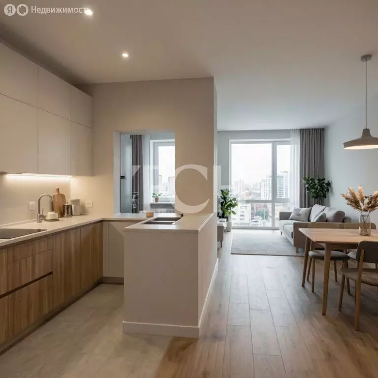 Квартира-студия: Тула, улица Купцов Гречихиных, 10 (28.47 м) - Фото 2