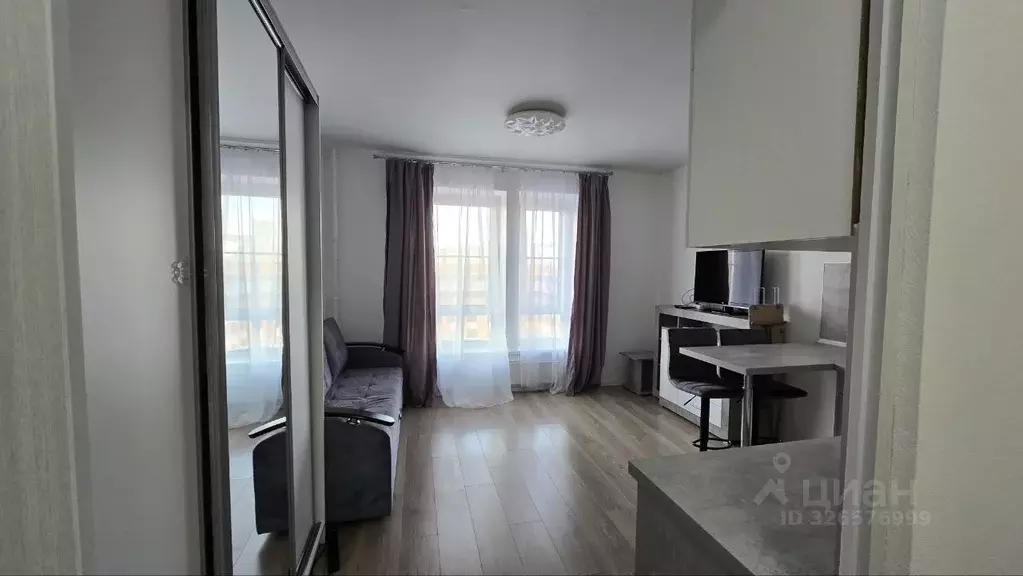 Студия Московская область, Люберцы ул. Летчика Ларюшина, 6к1 (23.2 м) - Фото 1