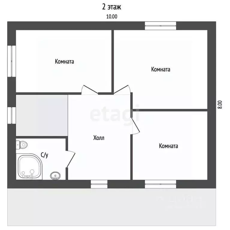 Дом в Московская область, Чехов муниципальный округ, д. Васькино ул. ... - Фото 2