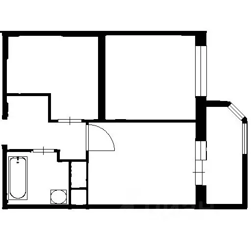 1-к кв. Ленинградская область, Всеволожский район, пос. Бугры бул. ... - Фото 2