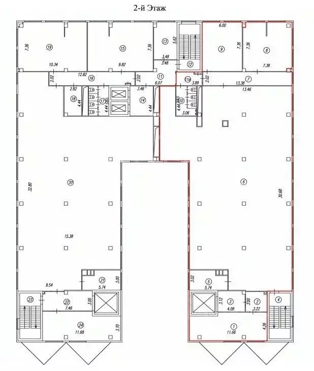Офис в Москва Дорожная ул., 60Ас1 (1468 м) - Фото 1
