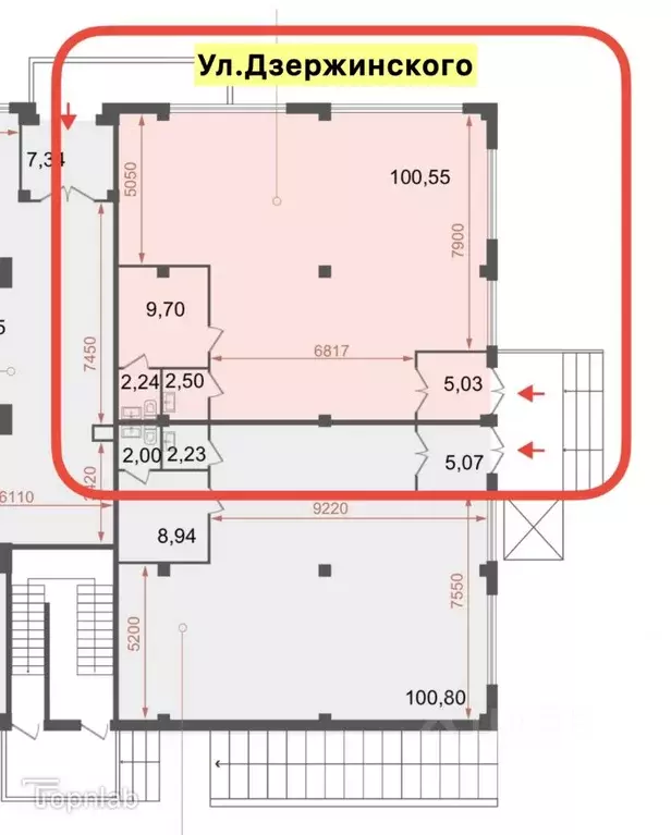 Торговая площадь в Краснодарский край, Краснодар ул. Имени ... - Фото 2