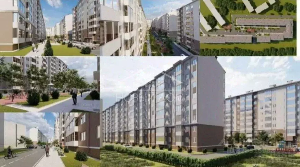 1-к кв. Кабардино-Балкария, Нальчик ул. А.А. Кадырова, 24 (33.0 м) - Фото 1