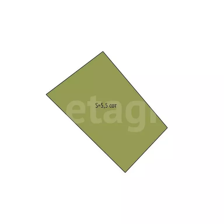 Участок в Бийск, улица Александра Суворова (5.55 м) - Фото 1