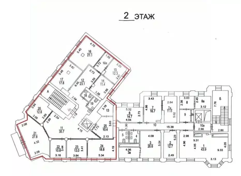 Помещение свободного назначения в Москва ул. Большая Якиманка, 17/2С1 ... - Фото 2