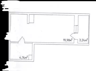 Квартира-студия: территория Цемдолина, улица Красина, 53к1 (24 м) - Фото 0