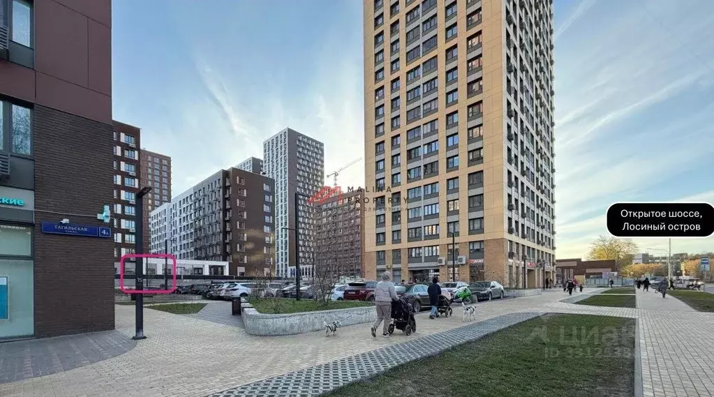 Торговая площадь в Москва Сиреневый парк жилой комплекс (176 м) - Фото 2