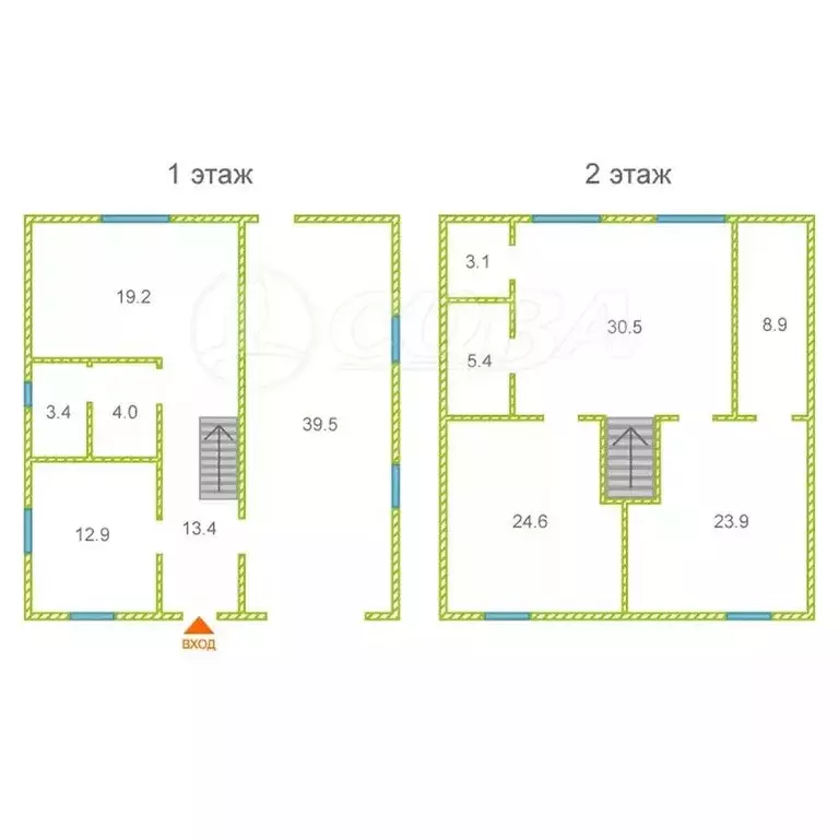 Дом в Тюменский муниципальный округ, деревня Паренкина (150 м) - Фото 2